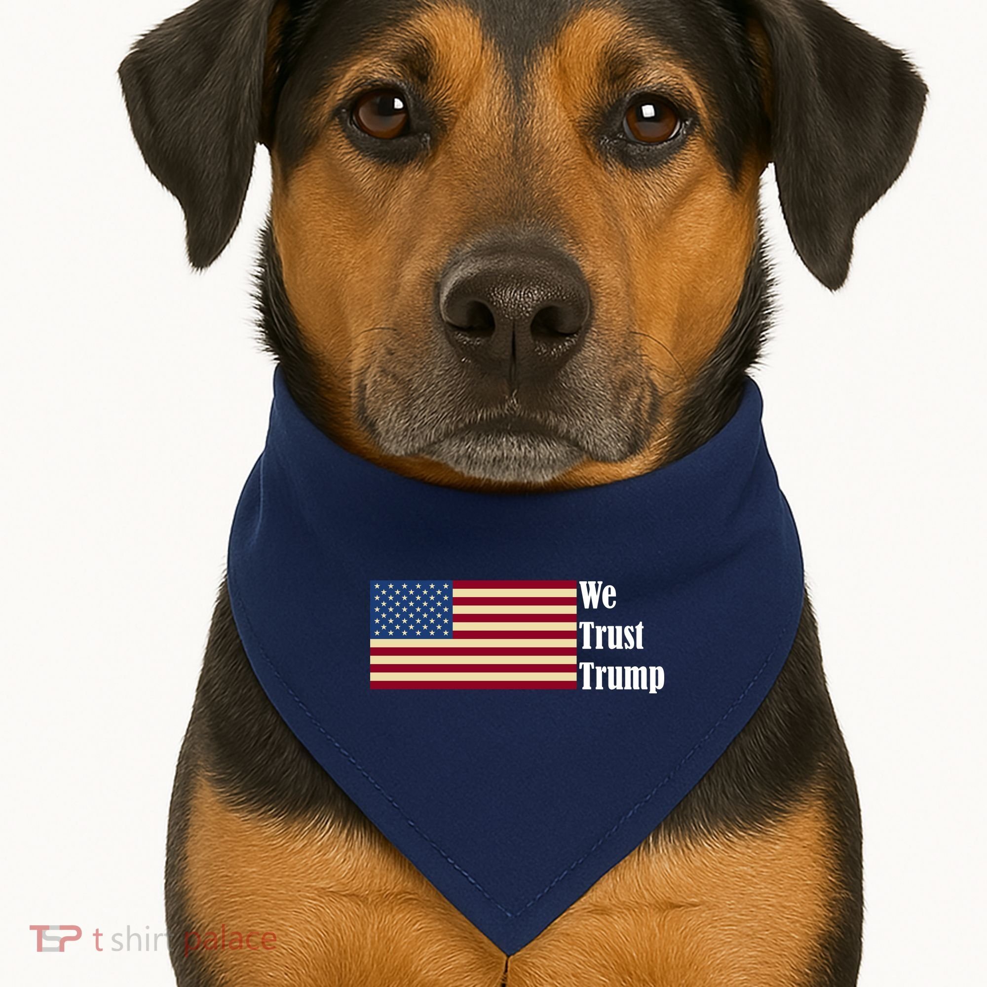 We Trust Trump USA-Made Doggie Bandana
