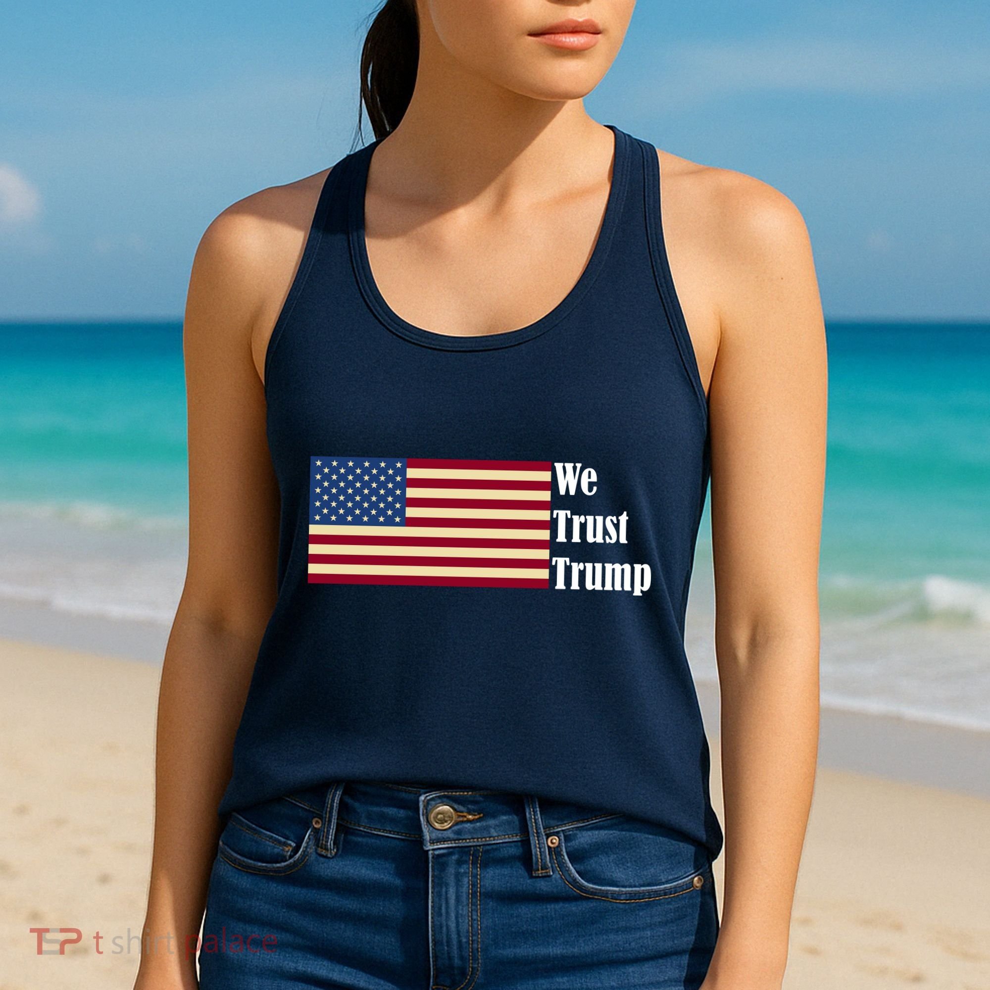 We Trust Trump Women's Tank Top