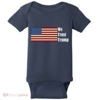 We Trust Trump Baby Bodysuit thumb 0