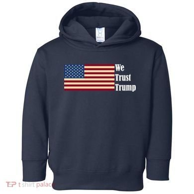 We Trust Trump Toddler Hoodie