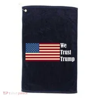 We Trust Trump Golf Towel thumb 0