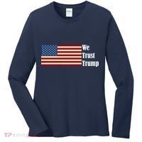 We Trust Trump Women's Long Sleeve Shirt thumb 0