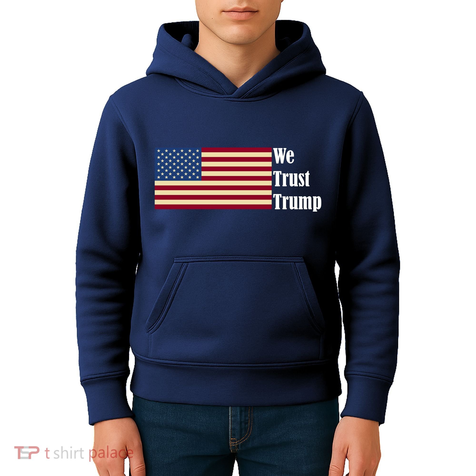 We Trust Trump Kids Hoodie