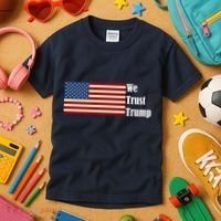 We Trust Trump Kids T-Shirt thumb 3