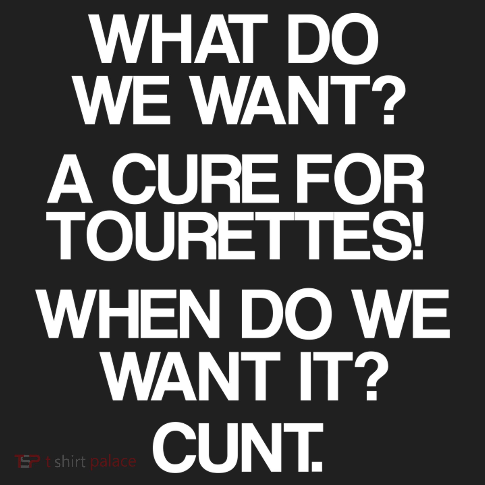 We Want A Cure For Tourettes Beanie