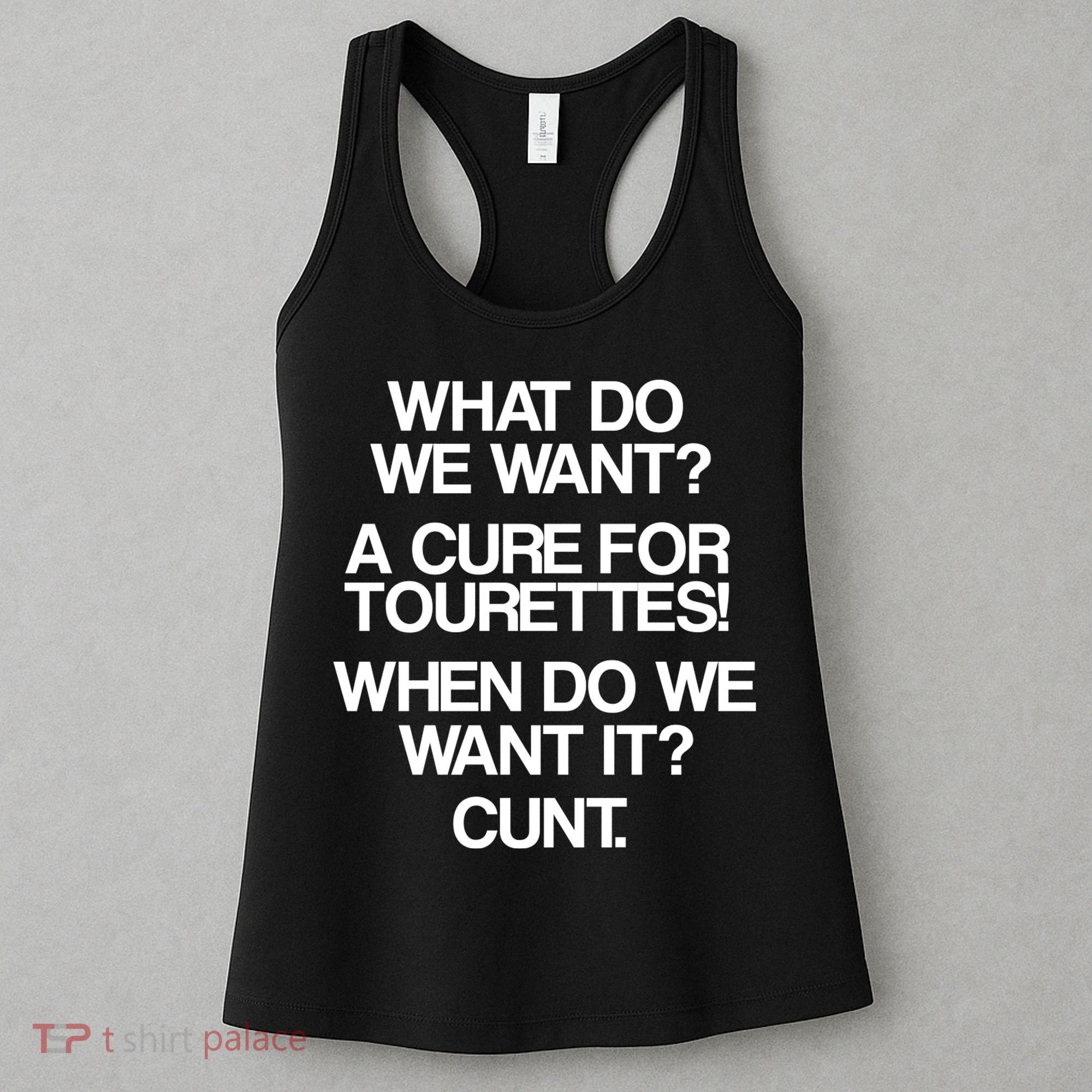 We Want A Cure For Tourettes Women's Tank Top