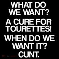 We Want A Cure For Tourettes Toddler Hoodie thumb 2