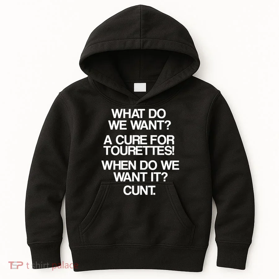 We Want A Cure For Tourettes Kids Hoodie