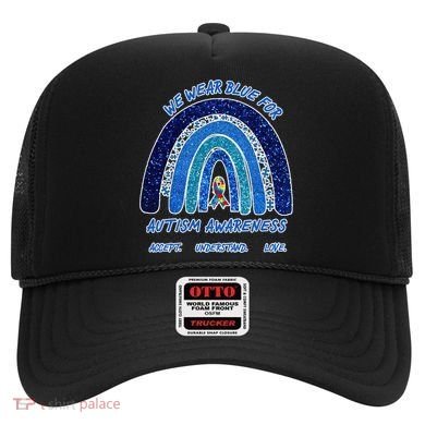 We War Blue For Autism Awareness Accept Understand Love Hat
