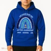We War Blue For Autism Awareness Accept Understand Love Hoodie thumb 2