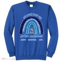 We War Blue For Autism Awareness Accept Understand Love Sweatshirt thumb 0