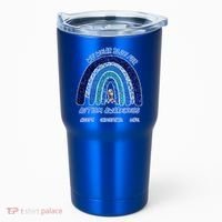 We War Blue For Autism Awareness Accept Understand Love Tumbler thumb 0