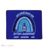 We War Blue For Autism Awareness Accept Understand Love Mousepad thumb 0