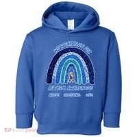 We War Blue For Autism Awareness Accept Understand Love Toddler Hoodie thumb 0