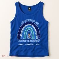 We War Blue For Autism Awareness Accept Understand Love Tank Top thumb 2