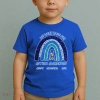 We War Blue For Autism Awareness Accept Understand Love Toddler T-Shirt thumb 2