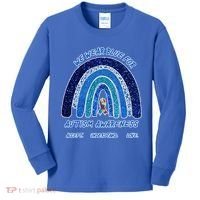 We War Blue For Autism Awareness Accept Understand Love Kids Long Sleeve Shirt thumb 0