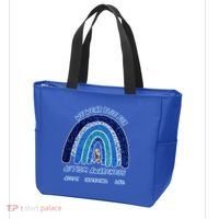 We War Blue For Autism Awareness Accept Understand Love Tote Bag thumb 3