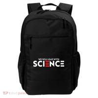 We Will Lead With SCIENCE Backpack thumb 0