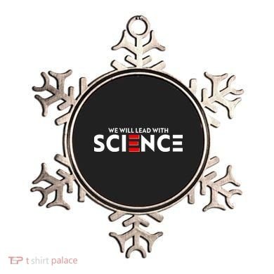 We Will Lead With SCIENCE Ornament