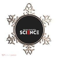 We Will Lead With SCIENCE Ornament thumb 0