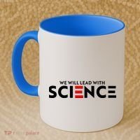We Will Lead With SCIENCE Coffee Mug thumb 2