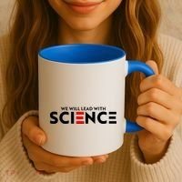 We Will Lead With SCIENCE Coffee Mug thumb 3