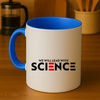 We Will Lead With SCIENCE Coffee Mug thumb 4