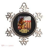 We Will Never Forget Bravery Sacrifice Honor 9-11-01 Ornament thumb 0