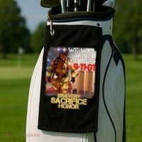 We Will Never Forget Bravery Sacrifice Honor 9-11-01 Golf Towel thumb 2