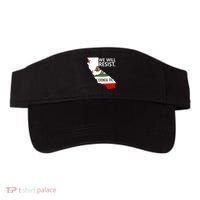 We Will Resist. California Flag Resistance Anti Trump Visor thumb 0