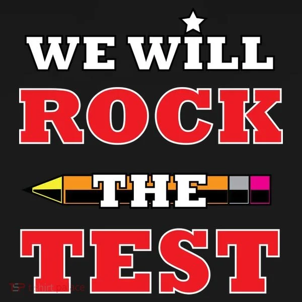 We Will Rock The Test Doggie Tank
