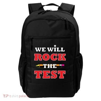We Will Rock The Test Backpack