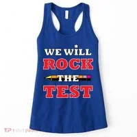 We Will Rock The Test Women's Tank Top thumb 0