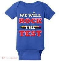 We Will Rock The Test Baby Bodysuit thumb 0