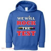 We Will Rock The Test Toddler Hoodie thumb 0