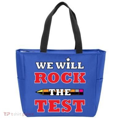 We Will Rock The Test Tote Bag