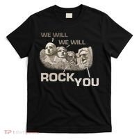 We Will Rock You Presidents Mt.Rushmore  T-Shirt thumb 0