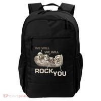 We Will Rock You Presidents Mt.Rushmore  Backpack thumb 0