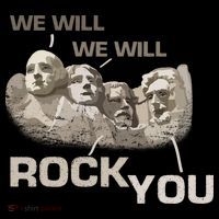 We Will Rock You Presidents Mt.Rushmore  Women's Hoodie thumb 2