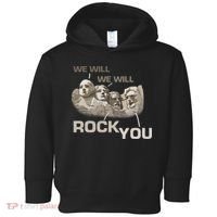 We Will Rock You Presidents Mt.Rushmore  Toddler Hoodie thumb 0