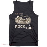 We Will Rock You Presidents Mt.Rushmore  Tank Top thumb 0