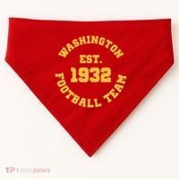 Washington Est. 1932 Football Team USA-Made Doggie Bandana thumb 0