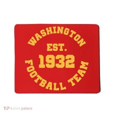Washington Est. 1932 Football Team Mousepad