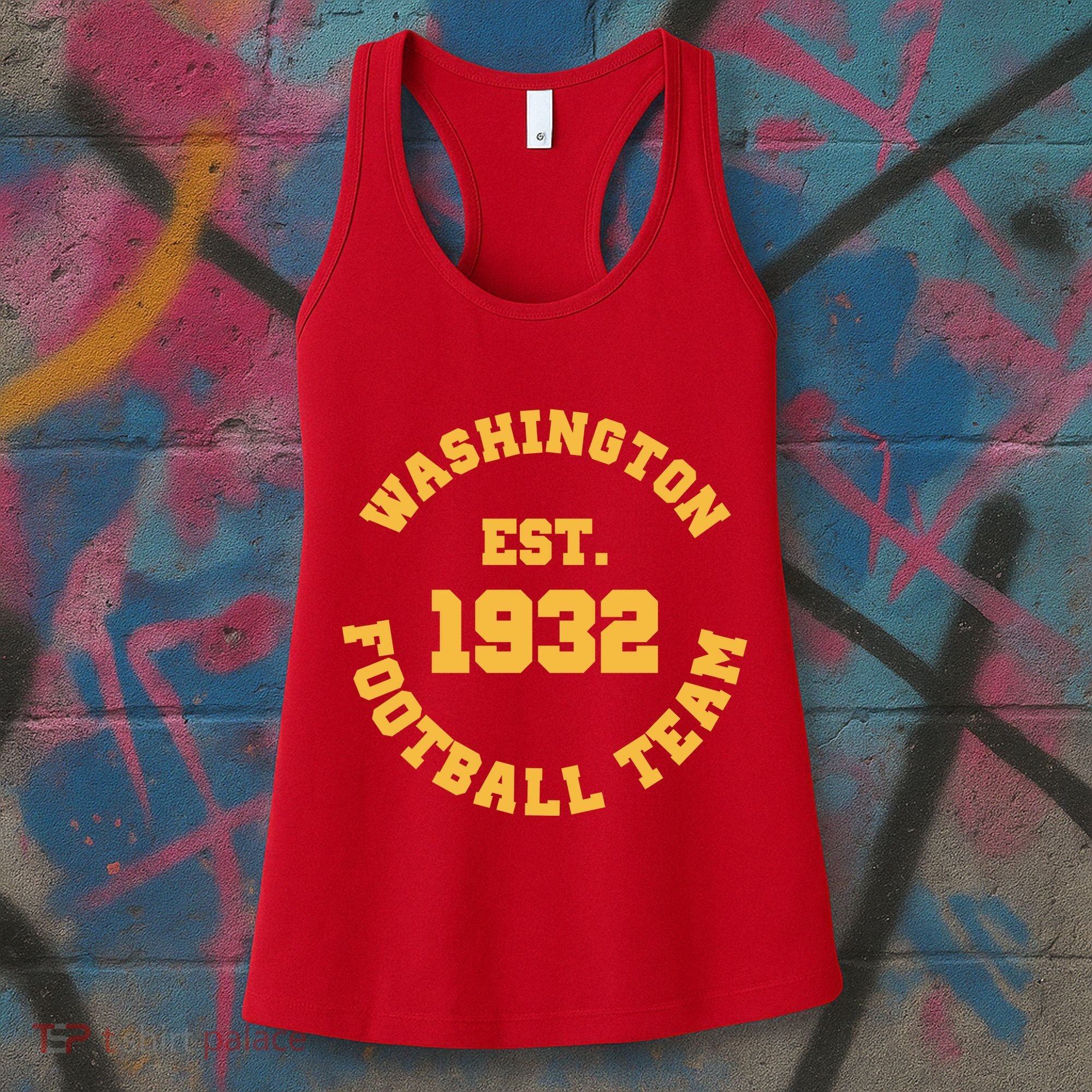 Washington Est. 1932 Football Team Women's Tank Top