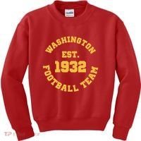 Washington Est. 1932 Football Team Kids Sweatshirt thumb 0