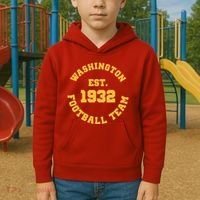 Washington Est. 1932 Football Team Kids Hoodie thumb 2
