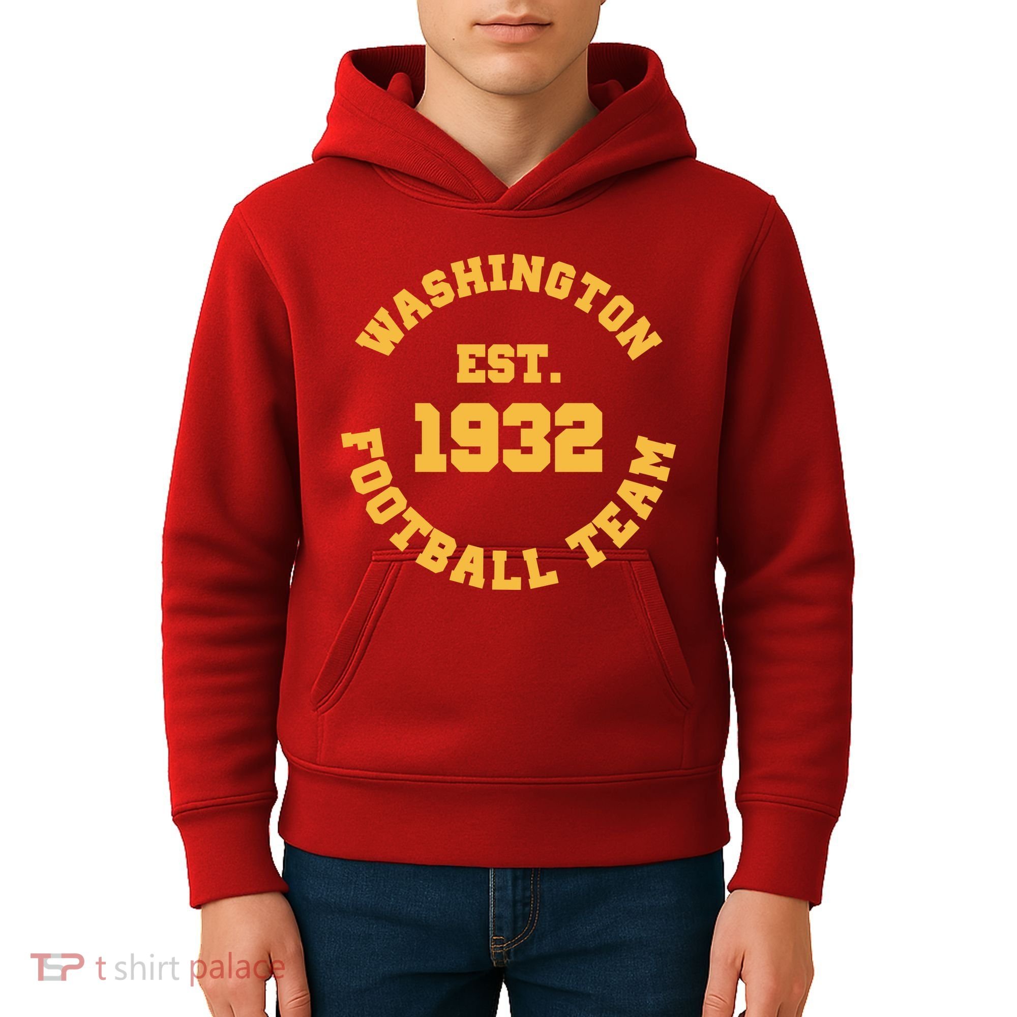 Washington Est. 1932 Football Team Kids Hoodie