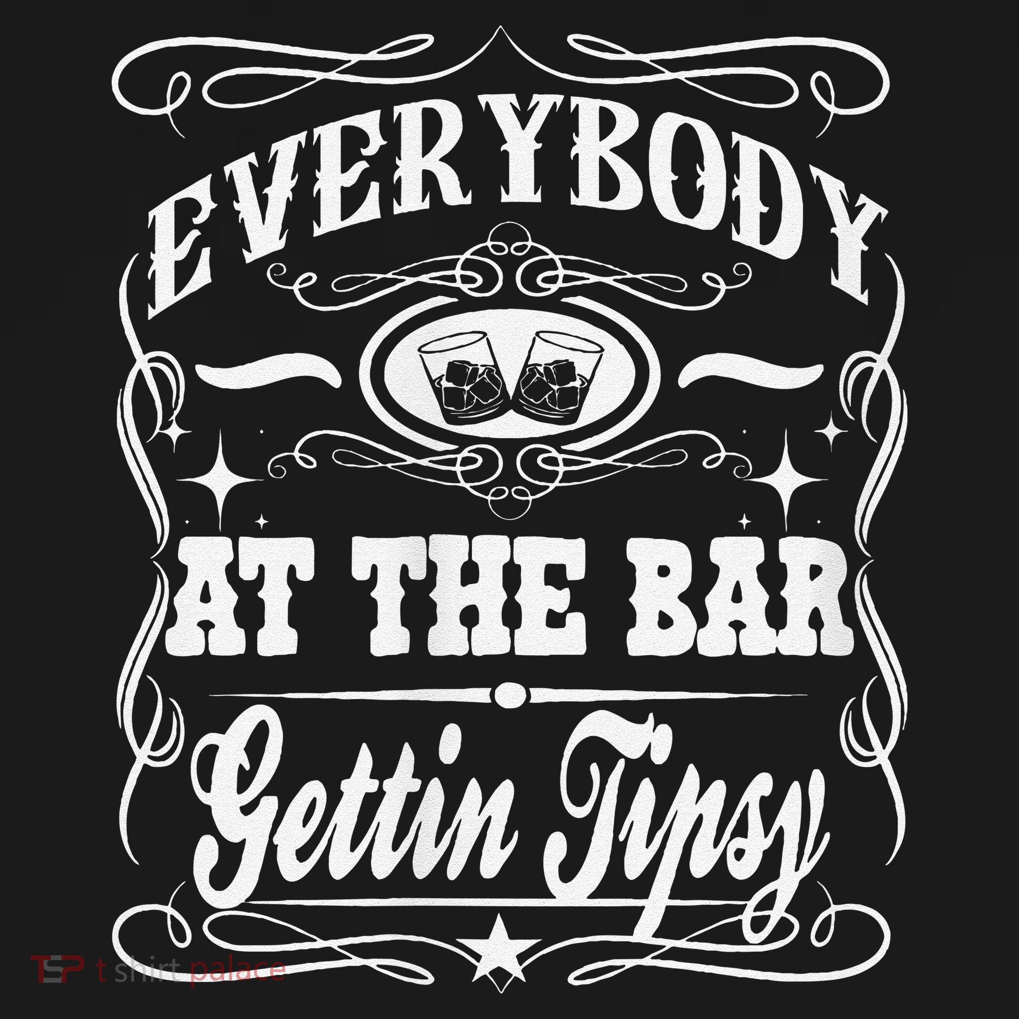 Women Everybody At The Bar Getting Tipsy Double Gift Doggie Tank