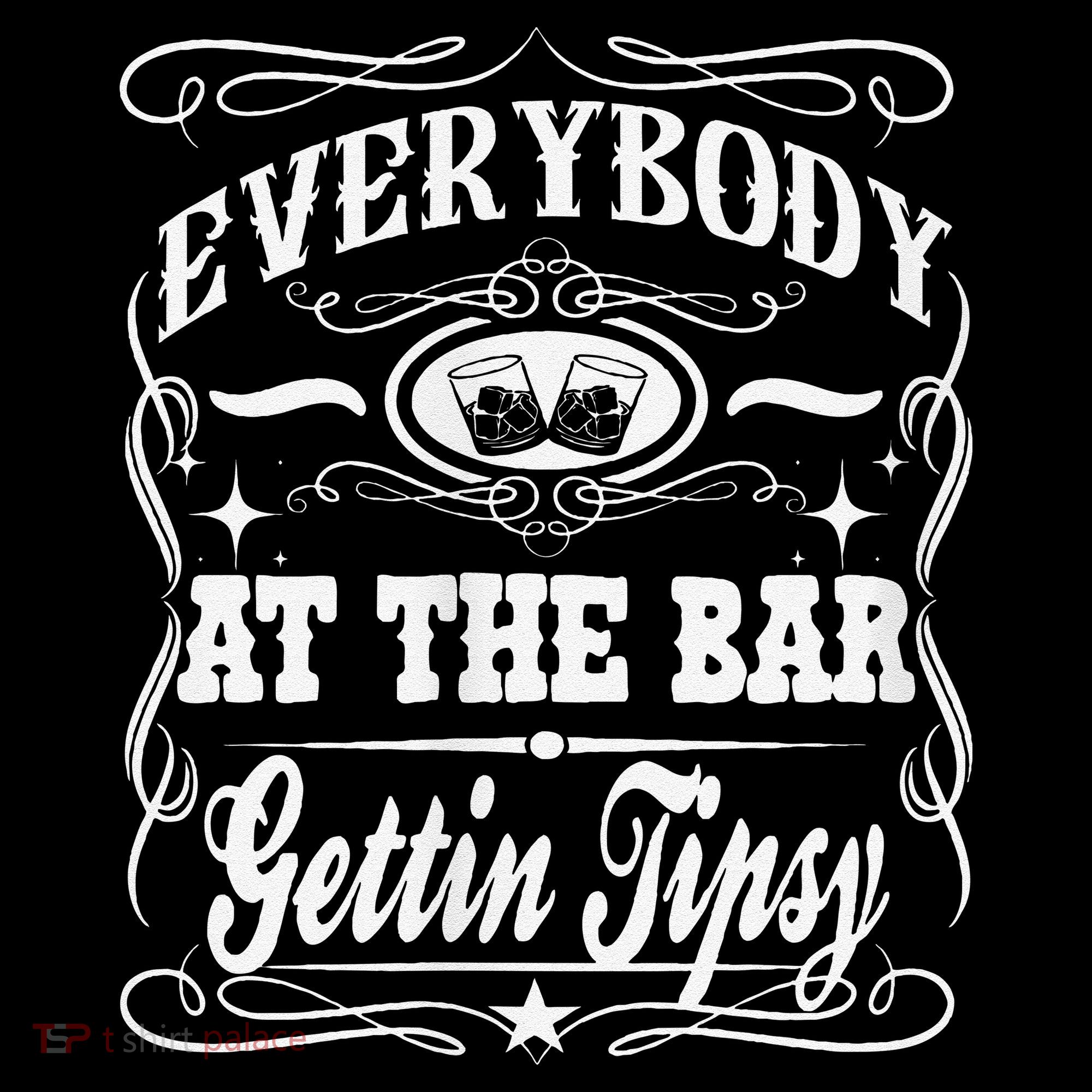 Women Everybody At The Bar Getting Tipsy Double Gift Women's Hoodie